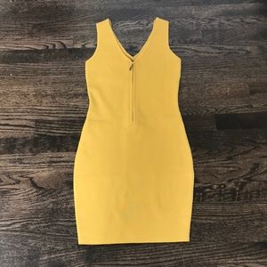 LF mustard dress